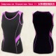 aropec-item-compression short sleevless-black_purple-1
