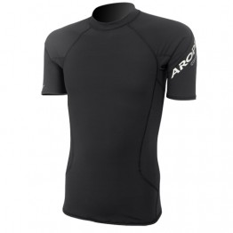 Aropec-item-compression short sleeve top 2-black