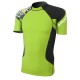 Aropec-item-compression short sleeve top 2-green_black