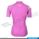 Aropec-item-compression short sleeve top -purple-1
