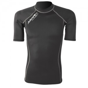 Aropec-item-compression sleev short-black