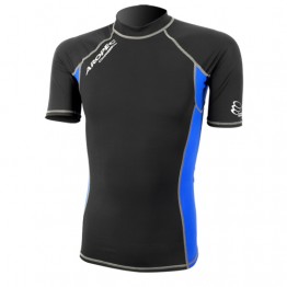 Aropec-item-compression sleev short-black_blue