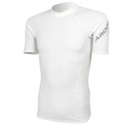 Aropec-item-compression sleeve top short-white