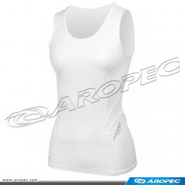 Aropec-item-compression sleeveless-white